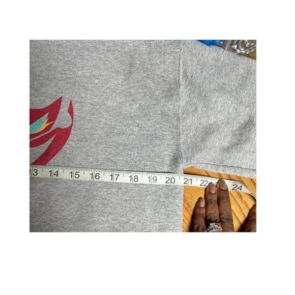 Gildan Heavy Blend Gray Blood Elf Crest Hoodie World of Warcraft Game Sz M - Picture 3 of 5